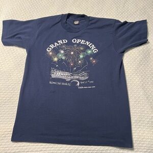 VTG 1992 McCormick Field Grand Opening T-Shirt Asheville Tourists MLB 90s L
